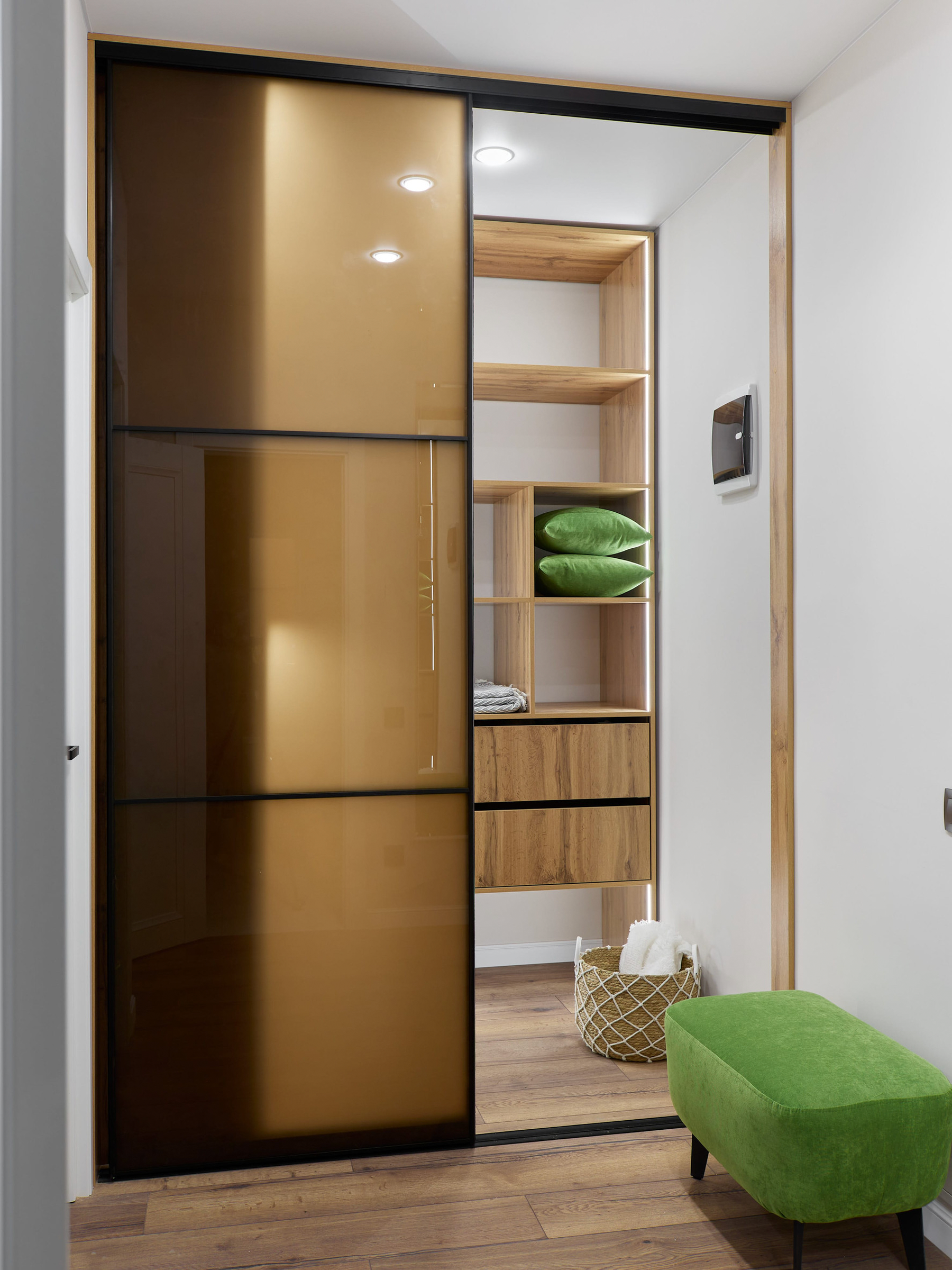 Cabine armadio in vetro